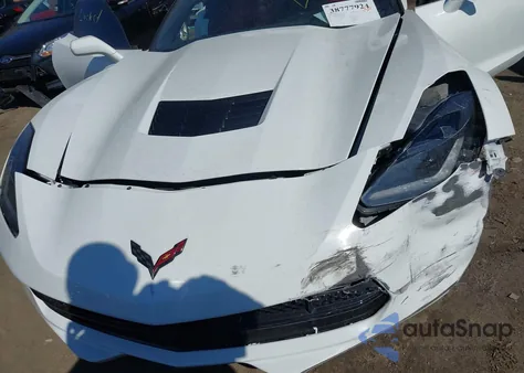 2019 Chevrolet Corvette Stingray из США, поврежденный, VIN 1G1YB2D70K5100436